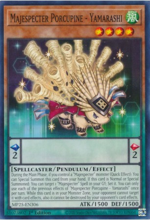 Majespecter Porcupine - Yamarashi - MP25-EN306 - Common Majespecter Porcupine - Yamarashi - MP25-EN306 - Common
