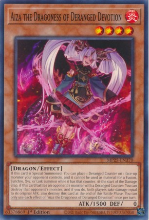 Aiza the Dragoness of Deranged Devotion - MP25-EN370 - Common