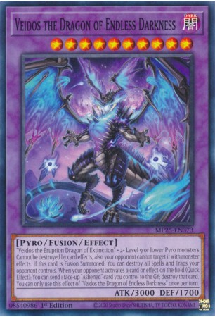 Veidos the Dragon of Endless Darkness - MP25-EN373 - Common