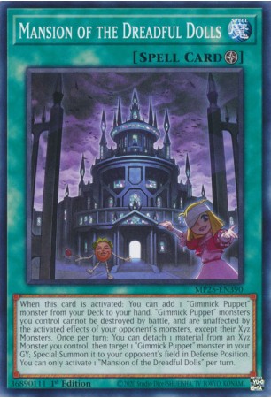 Mansion of the Dreadful Dolls - MP25-EN390 - Common
