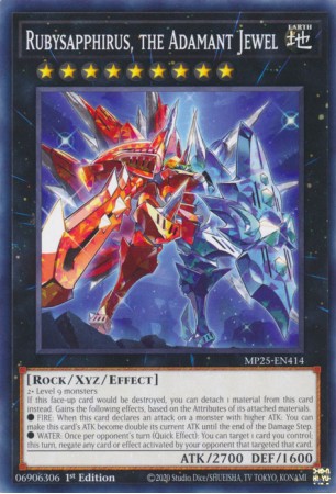 Rubysapphirus, the Adamant Jewel - MP25-EN414 - Common