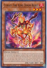 Cursed Fire King Doom Burst - MP25-EN436 - Common
