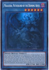 Malacoda, Netherlord of the Burning Abyss - SECE-EN085 - Ghost Rare