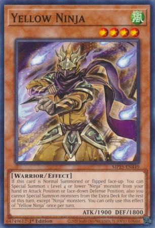 Yellow Ninja - MP25-EN449 - Common