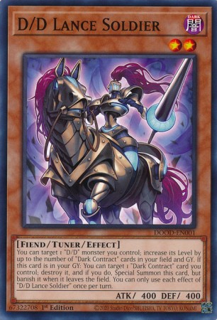 D/D Lance Soldier - DOOD-EN001 - Common D/D Lance Soldier - DOOD-EN001 - Common