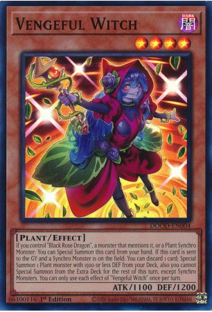 Vengeful Witch - DOOD-EN004 - Super Rare Vengeful Witch - DOOD-EN004 - Super Rare