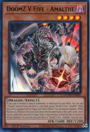 DoomZ V Five - Amalthe - DOOD-EN009 - Ultra Rare DoomZ V Five - Amalthe - DOOD-EN009 - Ultra Rare