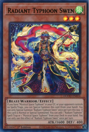 Radiant Typhoon Swen - DOOD-EN014 - Ultra Rare