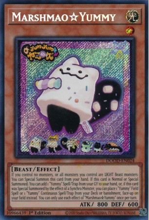 Marshmao☆Yummy - DOOD-EN024 - Secret Rare Marshmao☆Yummy - DOOD-EN024 - Secret Rare