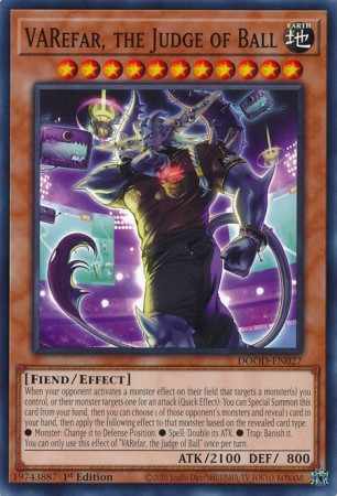 VARefar, the Judge of Ball - DOOD-EN027 - Common VARefar, the Judge of Ball - DOOD-EN027 - Common
