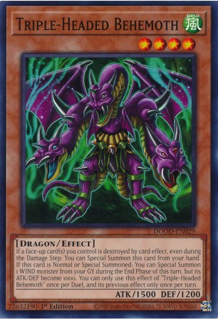 Triple-Headed Behemoth - DOOD-EN029 - Common Triple-Headed Behemoth - DOOD-EN029 - Common