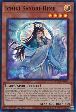 Ichiki Sayori-Hime - DOOD-EN030 - Super Rare Ichiki Sayori-Hime - DOOD-EN030 - Super Rare