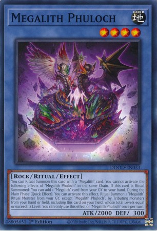 Megalith Phuloch - DOOD-EN033 - Common Megalith Phuloch - DOOD-EN033 - Common