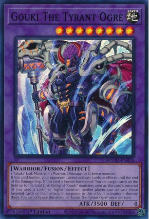 Gouki The Tyrant Ogre - DOOD-EN036 - Super Rare Gouki The Tyrant Ogre - DOOD-EN036 - Super Rare