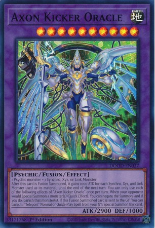 Axon Kicker Oracle - DOOD-EN037 - Super Rare Axon Kicker Oracle - DOOD-EN037 - Super Rare