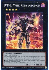 D/D/D Wise King Solomon - DOOD-EN043 - Super Rare