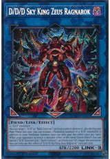 D/D/D Sky King Zeus Ragnarok - DOOD-EN049 - Secret Rare