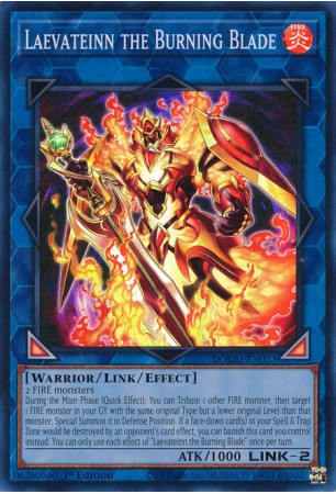 Laevateinn the Burning Blade - DOOD-EN053 - Super Rare Laevateinn the Burning Blade - DOOD-EN053 - Super Rare