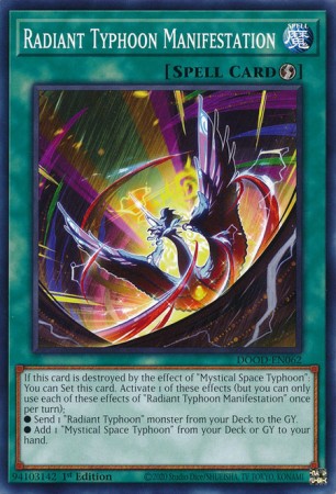 Radiant Typhoon Manifestation - DOOD-EN062 - Common Radiant Typhoon Manifestation - DOOD-EN062 - Common