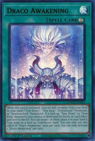 Draco Awakening - DOOD-EN064 - Ultra Rare Draco Awakening - DOOD-EN064 - Ultra Rare