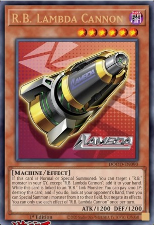 R.B. Lambda Cannon - DOOD-EN090 - Ultra Rare