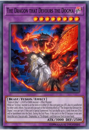 The Dragon that Devours the Dogma - CH01-EN041 - Secret Rare The Dragon that Devours the Dogma - CH01-EN041 - Secret Rare
