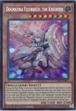 Dogmatika Fleurdelis, the Knighted - CH01-EN015 - Secret Rare