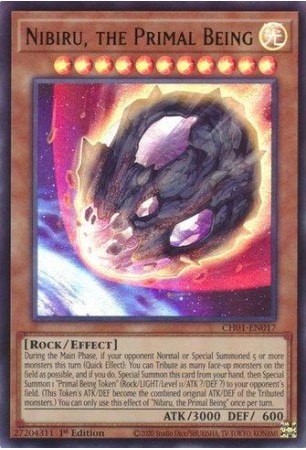 Nibiru, the Primal Being - CH01-EN017 - Ultra Rare