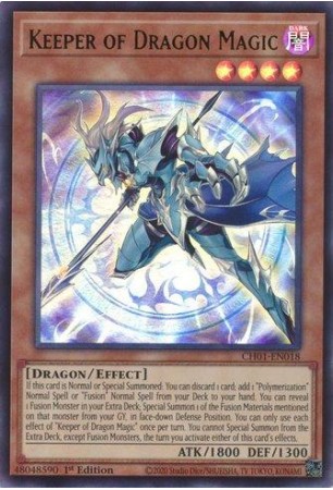 Keeper of Dragon Magic - CH01-EN018 - Ultra Rare