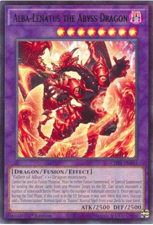 Alba-Lenatus the Abyss Dragon - CH01-EN045 - Ultra Rare