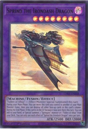 Sprind the Irondash Dragon - CH01-EN048 - Ultra Rare