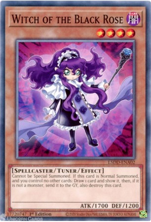 Witch of the Black Rose - L5DD-ENA02 - Common