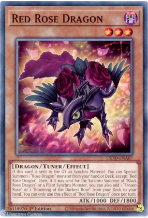Red Rose Dragon - L5DD-ENA07 - Common