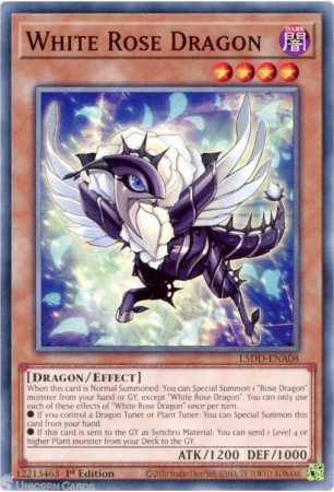 White Rose Dragon - L5DD-ENA08 - Common
