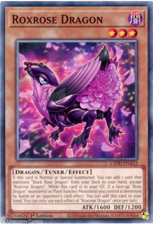 Roxrose Dragon - L5DD-ENA12 - Common