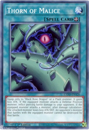 Thorn of Malice - L5DD-ENA20 - Common