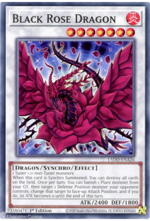 Black Rose Dragon - L5DD-ENA26 - Common