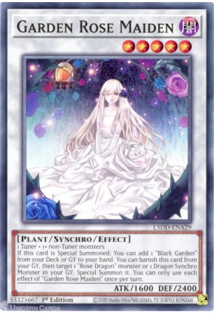 Garden Rose Maiden - L5DD-ENA29 - Common