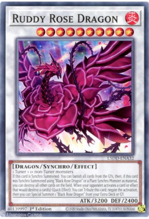 Ruddy Rose Dragon - L5DD-ENA32 - Common