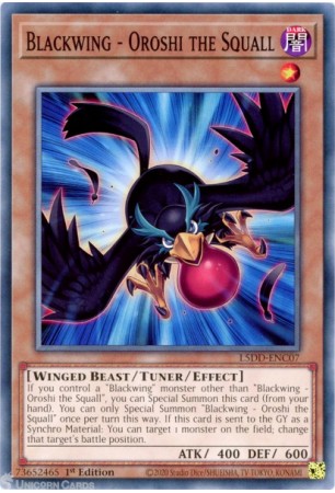 Blackwing - Oroshi the Squall - L5DD-ENC07 - Common