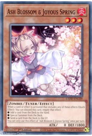 Ash Blossom & Joyous Spring - L5DD-ENC09 - Common