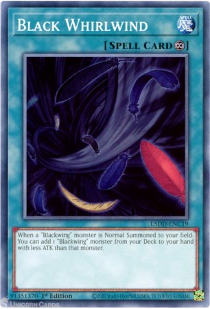 Black Whirlwind - L5DD-ENC19 - Common