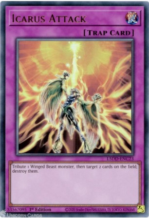 Icarus Attack - L5DD-ENC23 - Ultra Rare