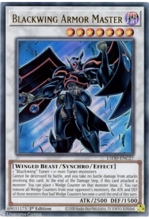 Blackwing Armor Master - L5DD-ENC27 - Ultra Rare