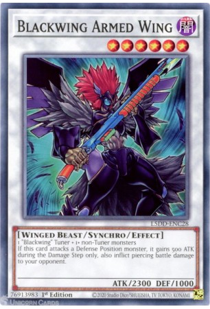 Blackwing Armed Wing - L5DD-ENC28 - Common
