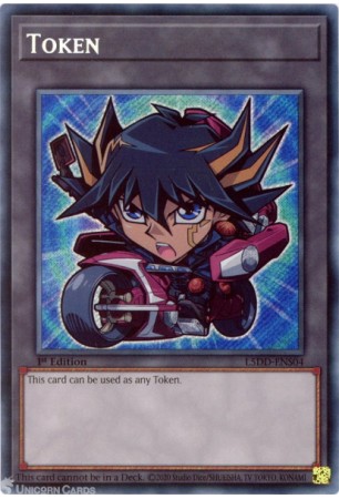 Token (Yusei-chibi artwork) - L5DD-ENS04 - Secret Rare