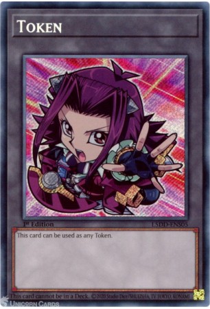 Token (Akiza-chibi artwork) - L5DD-ENS05 - Secret Rare