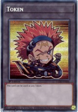 Token (Crow-chibi artwork) - L5DD-ENS06 - Secret Rare