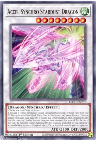 Accel Synchro Stardust Dragon - L5DD-ENY37 - Common