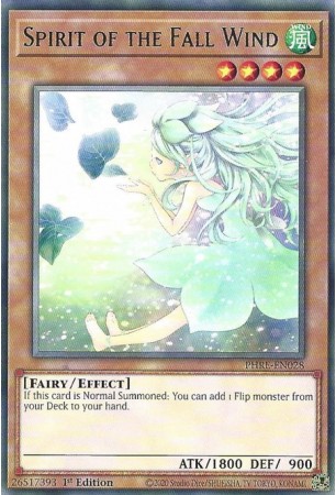 Spirit of the Fall Wind - PHRE-EN028 - Rare